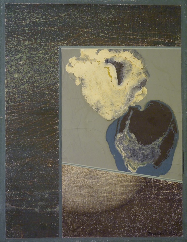 Knud Merrild (American, 1894-1954). <em>Resignation</em>, 1945. Oil flux on canvas, 24 1/2 x 20 3/4 in. (62.2 x 52.7 cm). Brooklyn Museum, Gift of Alexander Bing, 52.77. © artist or artist's estate (Photo: Brooklyn Museum, 52.77.jpg)