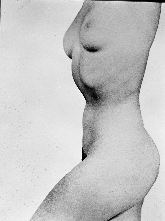 Muni Lieblein. <em>Nude Torso</em>. print Brooklyn Museum, Gift of the artist, 53.62.1. © artist or artist's estate (Photo: Brooklyn Museum, 53.62.1_acetate_bw.jpg)