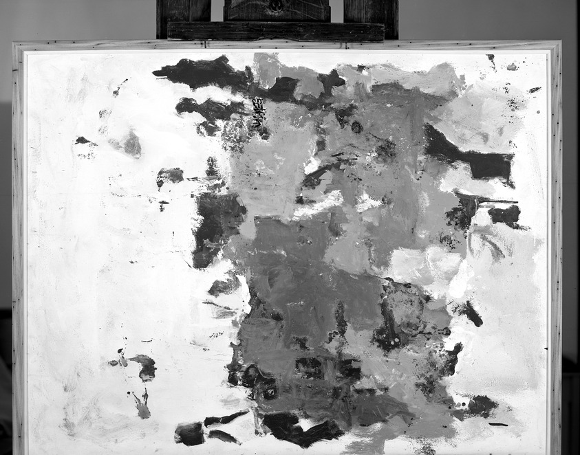 Henry A. Botkin (American, 1896-1983). <em>White Horizon</em>, 1958. Oil on homosote board mounted on masonite, 46 x 36 in. (116.8 x 91.4 cm). Brooklyn Museum, Gift of Ira Gershwin, 59.8. © artist or artist's estate (Photo: Brooklyn Museum, 59.8_acetate_bw.jpg)