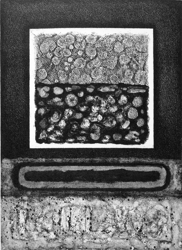 Clinton Adams (American, 1918-2002). <em>Window Series II</em>, 1960; published 1961. Lithograph on paper, Sheet: 18 1/8 x 15 in. (46 x 38.1 cm). Brooklyn Museum, Dick S. Ramsay Fund, 61.211.2. © artist or artist's estate (Photo: Brooklyn Museum, 61.211.2_bw.jpg)