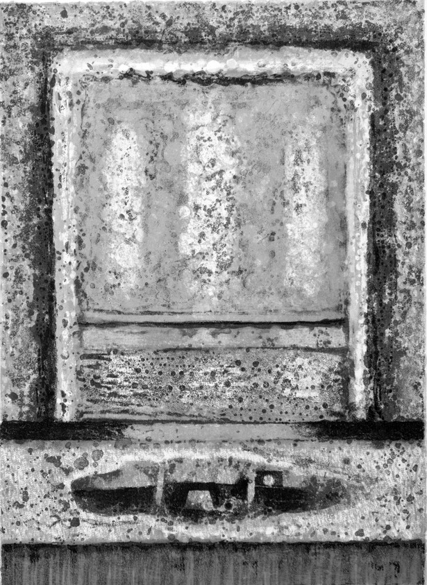 Clinton Adams (American, 1918-2002). <em>Window Series V</em>, 1960; published 1961. Lithograph on paper, Sheet: 18 1/8 x 15 in. (46 x 38.1 cm). Brooklyn Museum, Dick S. Ramsay Fund, 61.211.6. © artist or artist's estate (Photo: Brooklyn Museum, 61.211.6_bw.jpg)