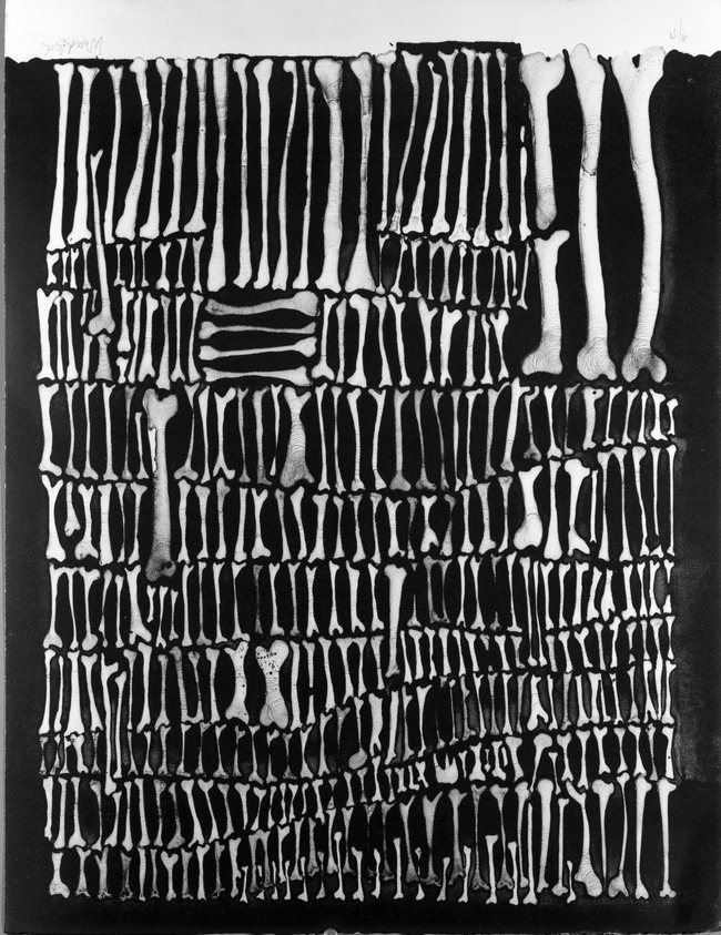 Paul Wunderlich (German, 1927-2010). <em>[Untitled]</em>, 1963. Lithograph on wove paper, Sheet: 25 7/8 x 19 7/8 in. (65.7 x 50.5 cm). Brooklyn Museum, Carll H. de Silver Fund, 63.208.2b. © artist or artist's estate (Photo: Brooklyn Museum, 63.208.2b_acetate_bw.jpg)