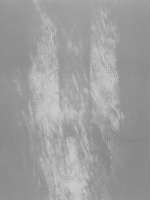 Anni Albers (American, 1899-1994). <em>Line Involvements III</em>, 1964. Lithograph on paper, Sheet: 19 3/4 x 14 3/4 in. (50.2 x 37.5 cm). Brooklyn Museum, Dick S. Ramsay Fund, 68.226.4. © artist or artist's estate (Photo: Brooklyn Museum, 68.226.4_bw.jpg)