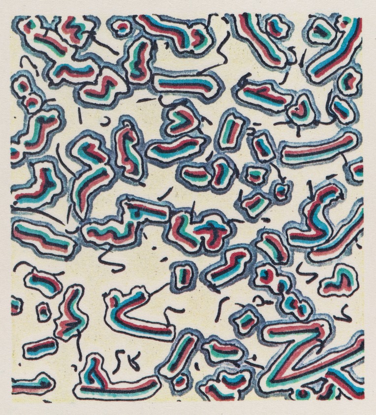 John Overton (American, born 1948). <em>Untitled</em>, 1977. Xerox on paper, sheet: 11 5/16 x 11 3/16 in. (28.7 x 28.4 cm). Brooklyn Museum, Designated Purchase Fund, 77.168. © artist or artist's estate (Photo: Brooklyn Museum, 77.168_PS4.jpg)
