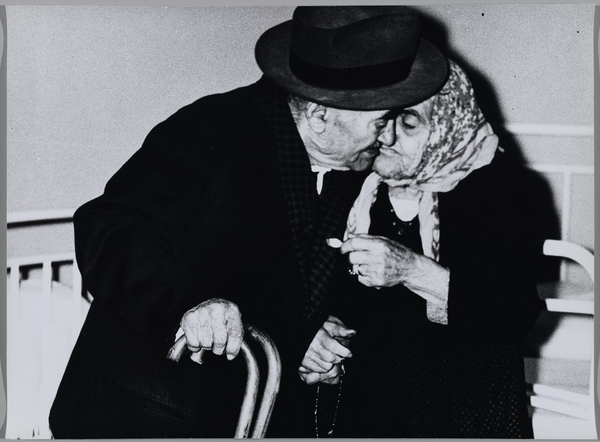 Mario Giacomelli (Italian, 1925-2000). <em>[Untitled]</em>, 1958. Gelatin silver photograph, sheet: 11 1/2 x 15 5/8 in. (29.2 x 39.7 cm). Brooklyn Museum, Gift of Dr. Daryoush Houshmand, 80.216.26. © artist or artist's estate (Photo: Brooklyn Museum, 80.216.26_PS1.jpg)