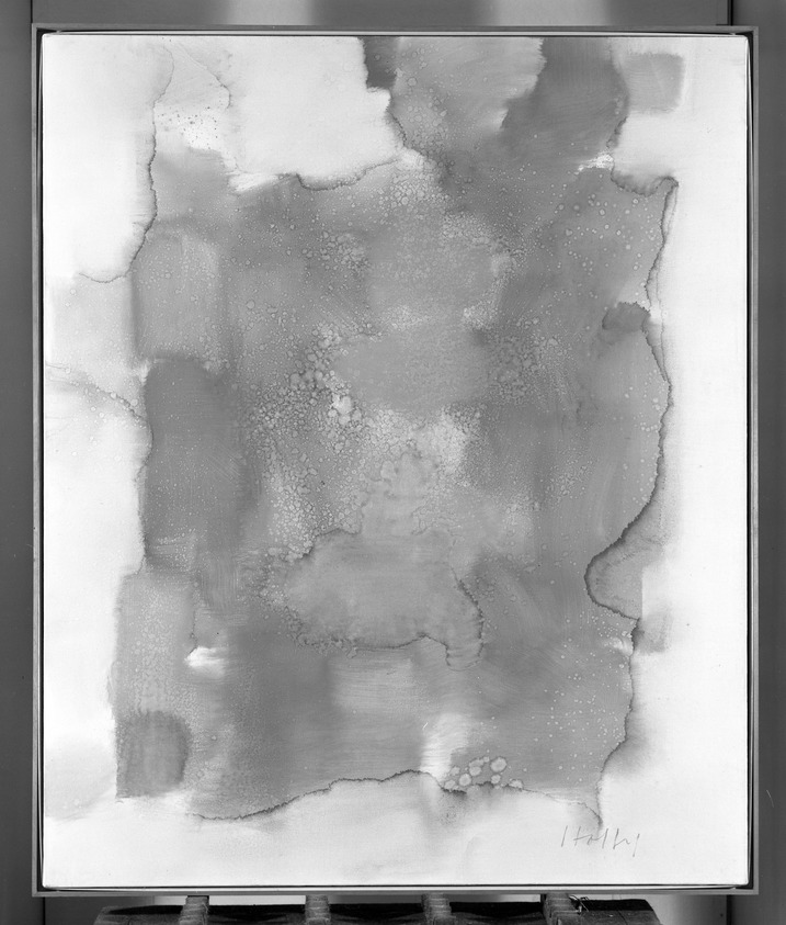 Carl Holty (American, 1900-1973). <em>Untitled #1</em>, 1971. Oil on canvas, 72 x 59 7/8 in. (182.9 x 152.1 cm). Brooklyn Museum, Gift of Joseph P. Carroll, 80.78.9. © artist or artist's estate (Photo: Brooklyn Museum, 80.78.9_framed_bw.jpg)