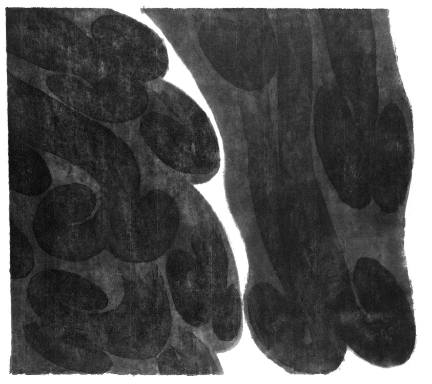 Carol Summers (American, born 1925). <em>Kamikaze</em>, 1979. Woodcut on paper, 22 1/8 x 18 1/2 in. (56.2 x 47 cm). Brooklyn Museum, Gift of Stephen Foster, 80.84.6. © artist or artist's estate (Photo: Brooklyn Museum, 80.84.6_bw.jpg)