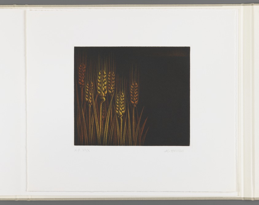 Kazuhisa Honda (Japanese, born 1948). <em>Silence</em>, 1981. Mezzotint, Folio: 10 5/8 x 12 1/16 in. (27 x 30.6 cm). Brooklyn Museum, Gift of Gene Baro, 81.137.7. © artist or artist's estate (Photo: Brooklyn Museum, 81.137.7_IMLS_PS3.jpg)