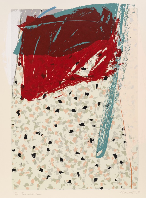 William Massey (American, born 1951). <em>Tennessee</em>, 1982. Serigraph on paper, sheet: 30 1/8 x 22 1/4 in. (76.5 x 56.5 cm). Brooklyn Museum, Gift of the artist, 82.95.1. © artist or artist's estate (Photo: Brooklyn Museum, 82.95.1_PS9.jpg)