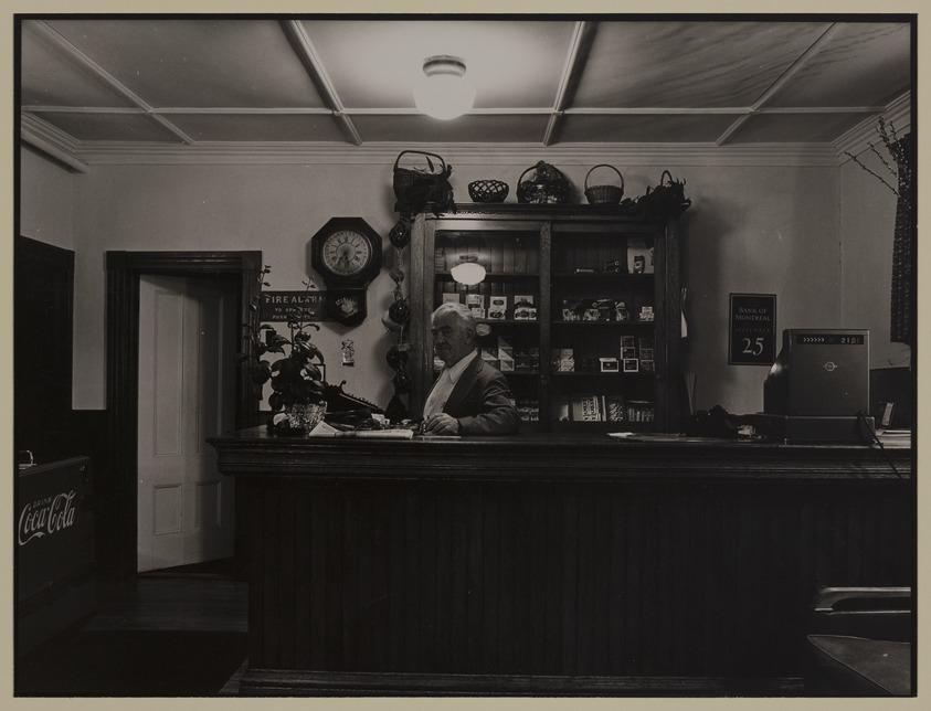 Victor Friedman (American, born 1930). <em>Inn Keeper, Nova Scotia</em>, 1982. Gelatin silver print, image: 7 1/8 x 9 3/8 in. (18.1 x 23.8 cm). Brooklyn Museum, Gift of the artist, 83.76.2. © artist or artist's estate (Photo: Brooklyn Museum, 83.76.2_PS20.jpg)