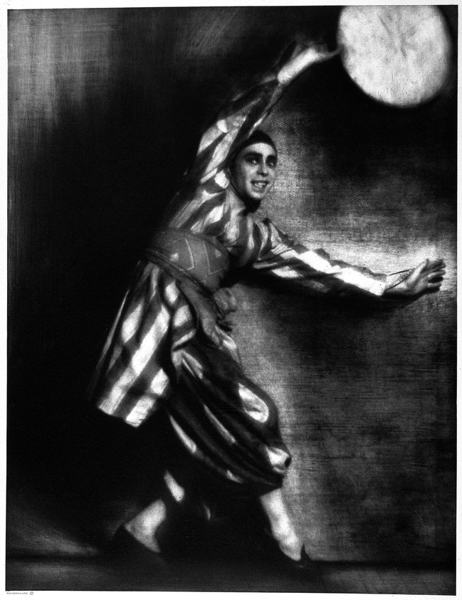 Ben Magid Rabinovitch (American, 1884-1964). <em>The Happy Clown</em>, ca. 1920s. print (Ravgravure), sheet: 18 1/4 × 14 1/4 in. (46.4 × 36.2 cm). Brooklyn Museum, Gift of Paul Cohen, 84.222.5. © artist or artist's estate (Photo: Brooklyn Museum, 84.222.5_bw.jpg)