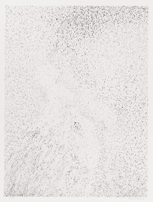 David Kremgold (American, born 1944). <em>The Figure in Landscape</em>, 1984. Lithograph, Sheet: 14 3/8 x 12 5/16 in. (36.5 x 31.2 cm). Brooklyn Museum, Gift of Ronald T. Kraver, 84.228.1. © artist or artist's estate (Photo: Brooklyn Museum, 84.228.1_PS4.jpg)