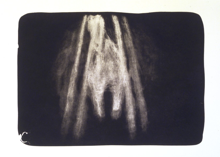 Susan Rothenberg (American, 1945-2020). <em>Four Rays Horse</em>, 1980-1983. Lithograph on paper, sheet: 21 x 24 in. (53.3 x 61 cm). Brooklyn Museum, Designated Purchase Fund, 84.51. © artist or artist's estate (Photo: Brooklyn Museum, 84.51.jpg)