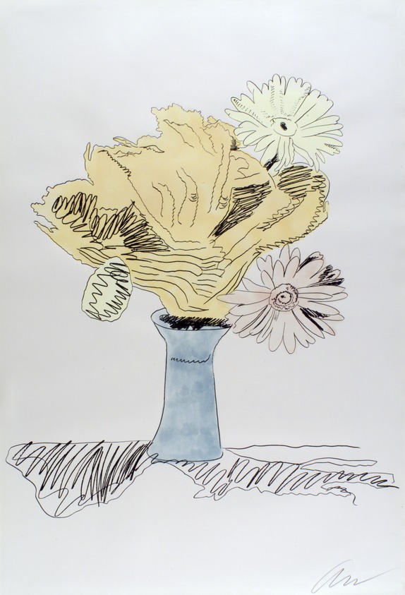 Andy Warhol (American, 1928-1987). <em>[Untitled]</em>, 1974. Screenprint, hand-colored with Dr. Martin's Analine Dyes, 40 7/8 x 27 1/2" (103.8 x 69.2 cm). Brooklyn Museum, Gift of Peter M. Brant, 86.286.14. © artist or artist's estate (Photo: Brooklyn Museum, 86.286.14.jpg)