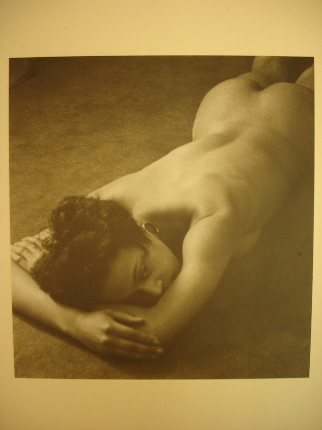 Manuel Komroff. <em>Untitled (Reclining nude)</em>, 1935. Gelatin silver print, 5 x 4 3/4 in. (12.7 x 12.1 cm). Brooklyn Museum, Gift of Howard Greenberg, 1991.304.11. © artist or artist's estate (Photo: Brooklyn Museum, CUR.1991.304.11.jpg)
