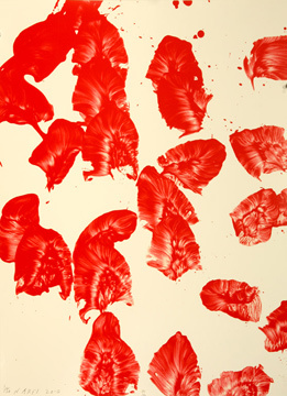 James Nares (British, born 1953). <em>When The Language Was Young</em>, 2010. Lithograph on paper, 22 x 30 in. (55.9 x 76.2 cm). Brooklyn Museum, Gift of Exit Art, 2013.30.36. © artist or artist's estate (Photo: Image courtesy of Exit Art, CUR.2013.30.36_Exit_Art_photo.jpg)