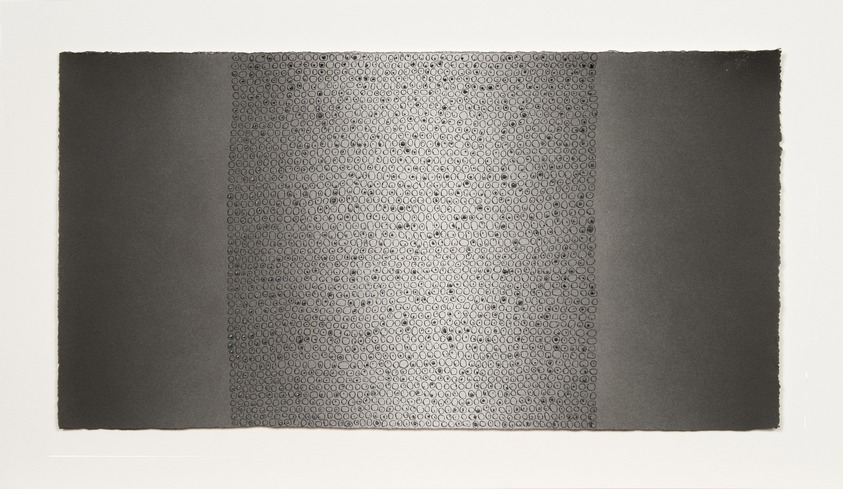 Teo González (Spanish, born 1964). <em>Drawing 307</em>, 2012. Ink and acrylic on paper, 6 × 12 in. (15.2 × 30.5 cm). Brooklyn Museum, Gift of Sarah-Ann and Werner H. Kramarsky, 2017.31.10. © artist or artist's estate (Photo: Image courtesy of Werner H. Kramarsky, CUR.2017.31.10_Kramarsky_photograph.jpg)