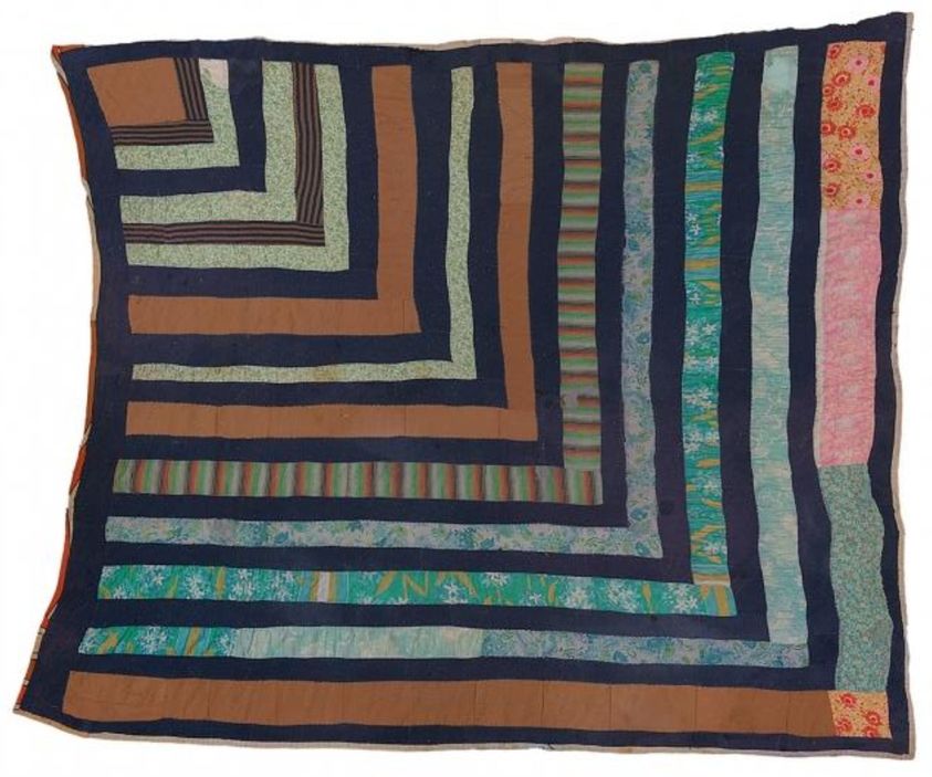 Lucy T. Pettway (American, 1921-2004). <em>Quilt, Housetop Pattern</em>, ca. 1945. Cotton, 84 × 69 in. (213.4 × 175.3 cm). Brooklyn Museum, Gift of the Souls Grown Deep Foundation from the William S. Arnett Collection, 2018, 2018.37.2. © artist or artist's estate (Photo: , CUR.2018.37.2.jpg)