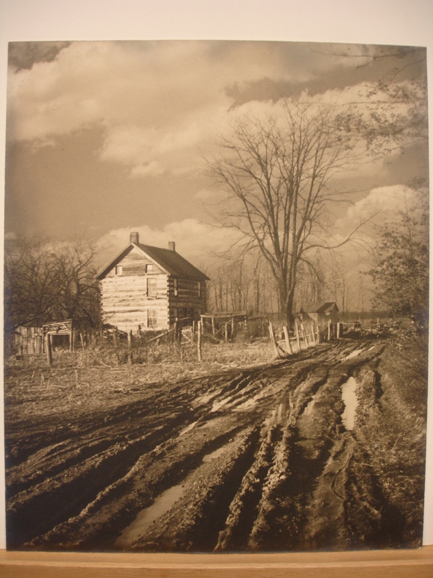 M.L. Zimmerman. <em>Dreary Road</em>. print Brooklyn Museum, Gift of the artist, 41.461 (Photo: Brooklyn Museum, CUR.41.461.jpg)