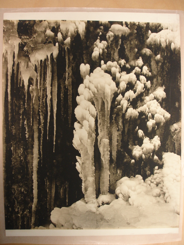 Joseph Breitenbach (American, 1896-1984). <em>Ice - Niagara Falls, 1951</em>, 1951. Gelatin silver print, 11 x 13 in. (27.9 x 33 cm). Brooklyn Museum, Gift of the artist, 52.101.2. © artist or artist's estate (Photo: Brooklyn Museum, CUR.52.101.2.jpg)