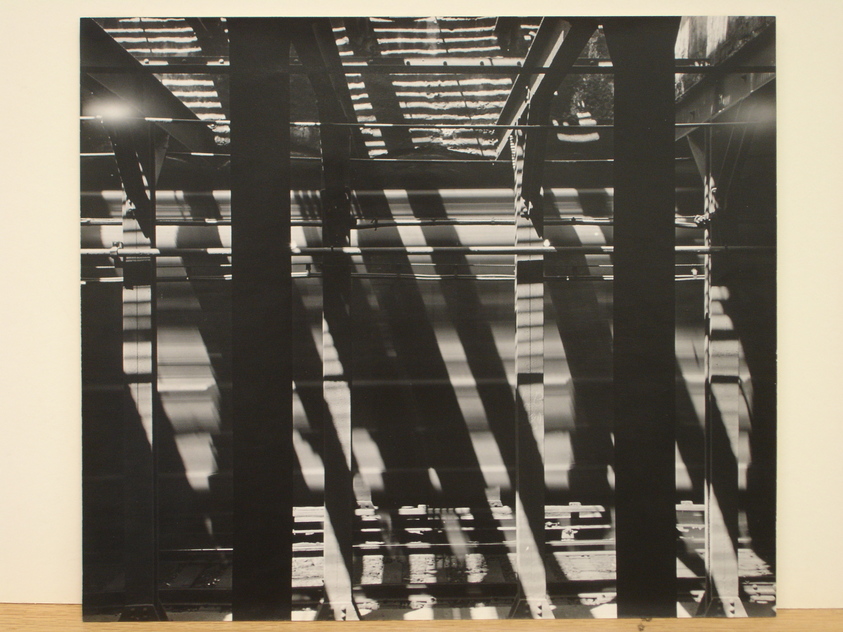 John Reed (American). <em>Subway Light Grid, 1951</em>, 1951. print, 11 x 12 1/2 in. (27.9 x 31.8 cm). Brooklyn Museum, Gift of the artist, 52.65.3 (Photo: Brooklyn Museum, CUR.52.65.3.jpg)