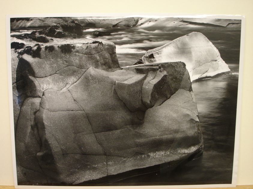 Don Normark (American, born 1928). <em>Rock in the River - Green River Gorge</em>. print, 11 × 14 in. (27.9 × 35.6 cm). Brooklyn Museum, Gift of the artist, 55.229.3. © artist or artist's estate (Photo: Brooklyn Museum, CUR.55.229.3.jpg)