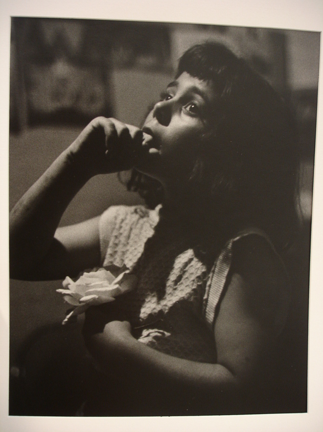 W. Eugene Smith (American, 1918-1978). <em>[Untitled] (Juanita Holding Rose)</em>, n.d. Gelatin silver photograph, Sheet: 11 1/2 x 8 3/4 in. (29.2 x 22.2 cm). Brooklyn Museum, Gift of Philip Goutell, 87.245.9. © artist or artist's estate (Photo: Brooklyn Museum, CUR.87.245.9.jpg)