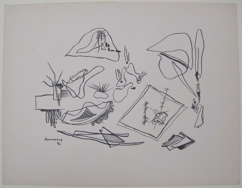 Mr. Ralph M. Rosenborg (American, 1913–1992). <em>[Untitled]</em>, 1937. Off-set lithograph on off-white wove paper, sheet: 9 5/16 x 12 1/16 in. (23.6 x 30.6 cm). Brooklyn Museum, Purchased with funds given by an anonymous donor, 88.54.23. © artist or artist's estate (Photo: Brooklyn Museum, CUR.88.54.23.jpg)