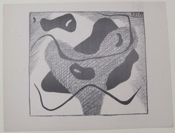 R. D. Turnbull (American). <em>[Untitled]</em>, 1937. Off-set lithograph on off-white wove paper, sheet: 9 3/16 x 12 in. (23.4 x 30.5 cm). Brooklyn Museum, Purchased with funds given by an anonymous donor, 88.54.28. © artist or artist's estate (Photo: Brooklyn Museum, CUR.88.54.28.jpg)
