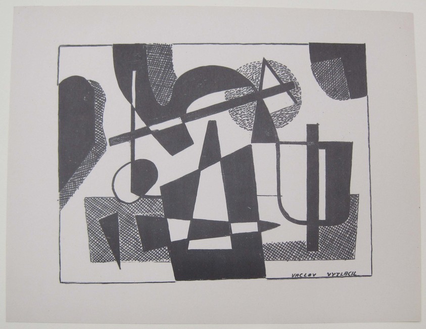 Vaclav Vytlacil (American, 1893–1984). <em>[Untitled]</em>. Off-set lithograph on wove paper, sheet: 9 3/16 x 12 in. (23.4 x 30.5 cm). Brooklyn Museum, Purchased with funds given by an anonymous donor, 88.54.29. © artist or artist's estate (Photo: Brooklyn Museum, CUR.88.54.29.jpg)